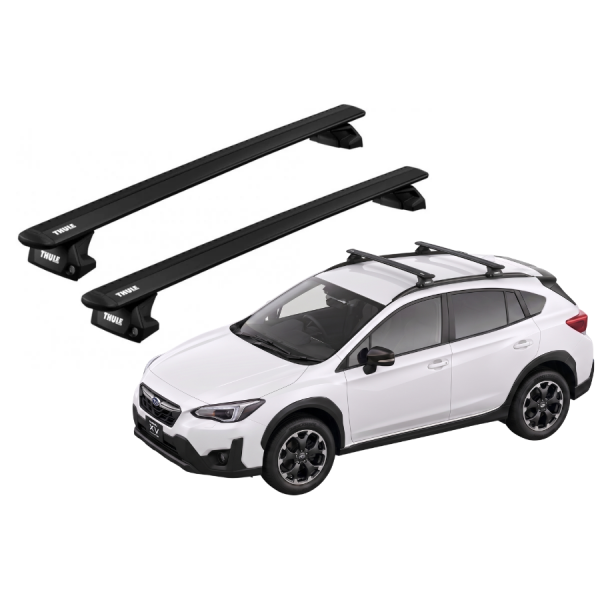 Barras Thule Subaru XV 19-22 RA / WingBar EVO Black