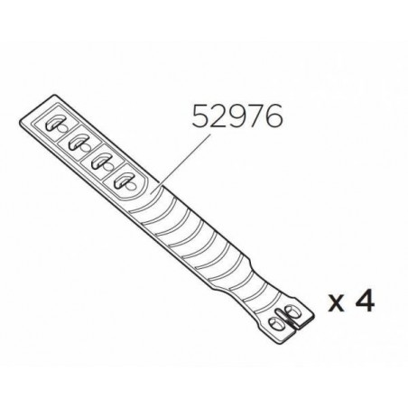 Correa Thule Wingbar Edge 7204 / 958 (1 unidad)