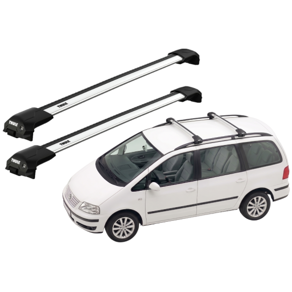 Barras Thule VOLKSWAGEN Sharan 01-09 RE / EDGE Flush