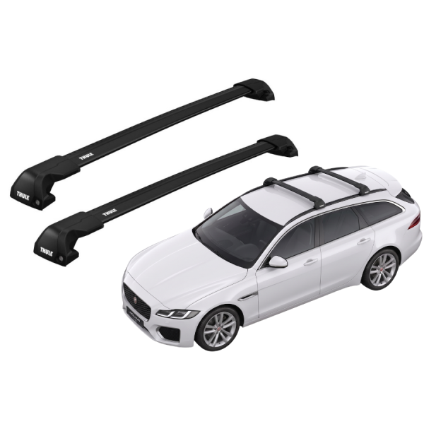 Barras Thule JAGUAR XF Sportbreak 18- RA / EDGE Flush Black