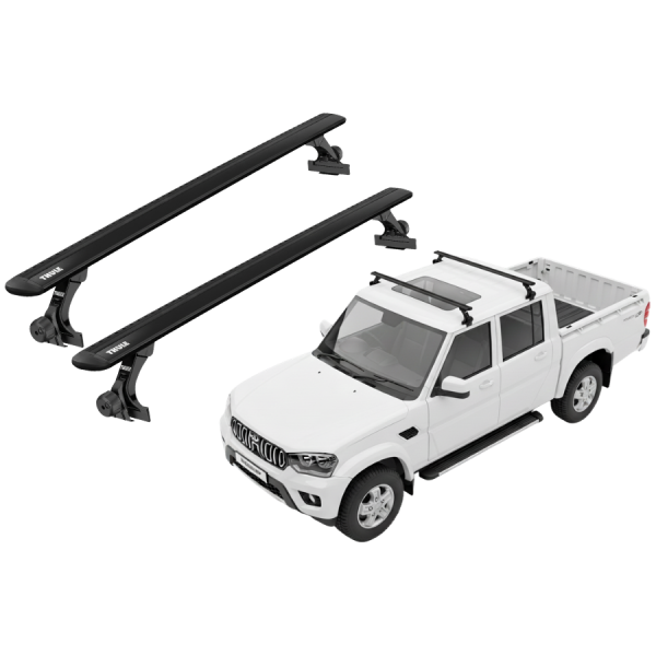 Barras Thule MAHINDRA Pik Up 08-23 LL / Wingbar Evo Black