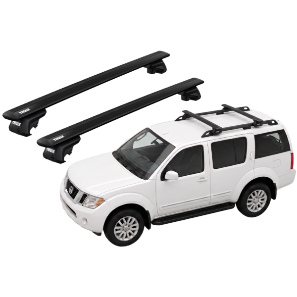 Barras Thule NISSAN Pathfinder 05-12 RE / WingBar EVO Black