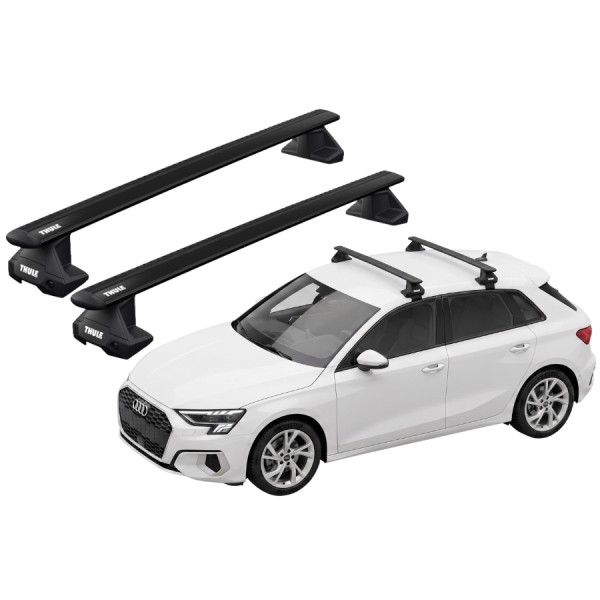Barras Thule AUDI A3 Sportback 13-20 TN / WingBar EVO Black