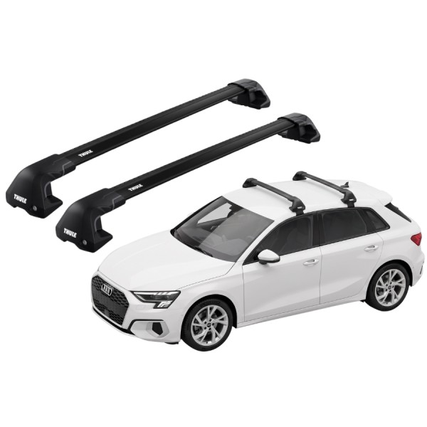 Barras Thule AUDI A3 Sportback 13-20 TN / EDGE Flush Black