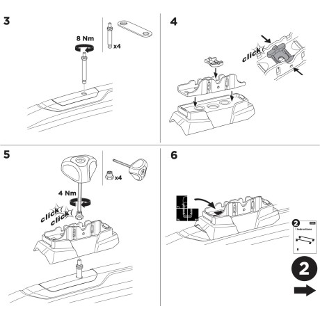 Kit De Anclaje Thule 187208