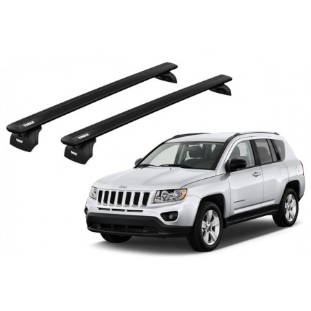 Barras Thule JEEP Compass 07-10 RA / WingBar Black